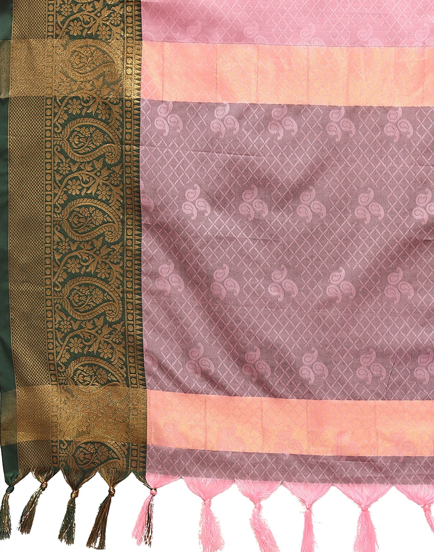 Light Pink Cotton Saree | Sudathi