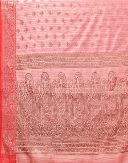 Pink Kanjivaram Silk Saree