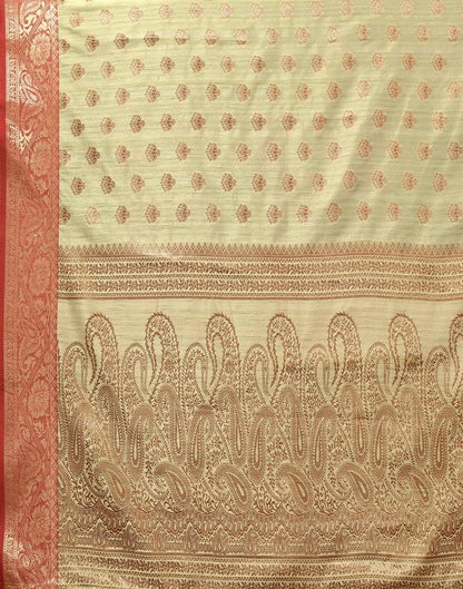 Light Green Kanjivaram Silk Saree