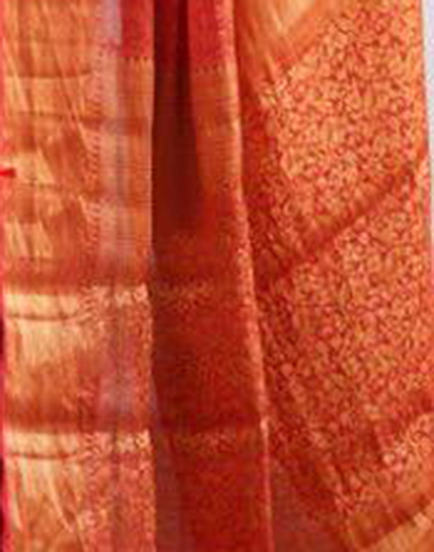 Red Silk Weaving Saree