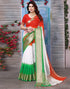 Multicoloured Organza Printed Saree | Sudathi