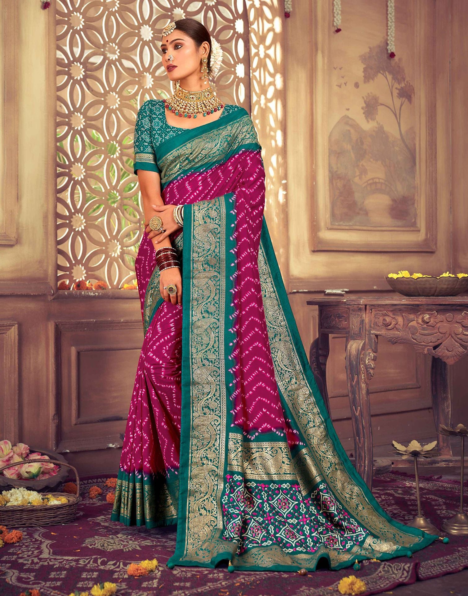 120+ Trending Green Colored Sarees in Dark & Light Shades