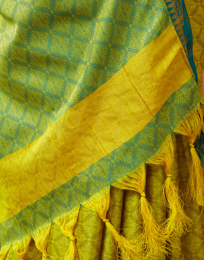 Green Kanjivaram Silk Saree