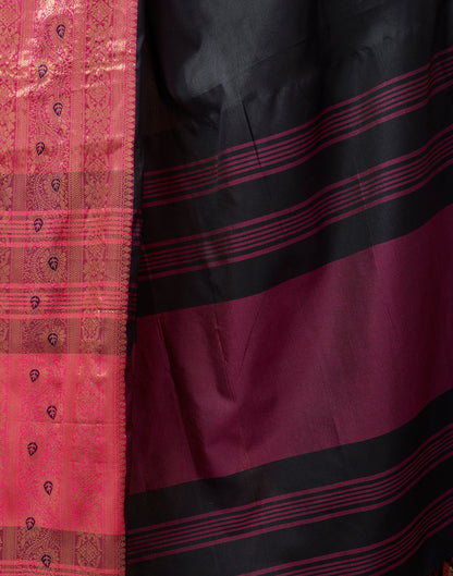 Pink Kanjivaram Silk Saree