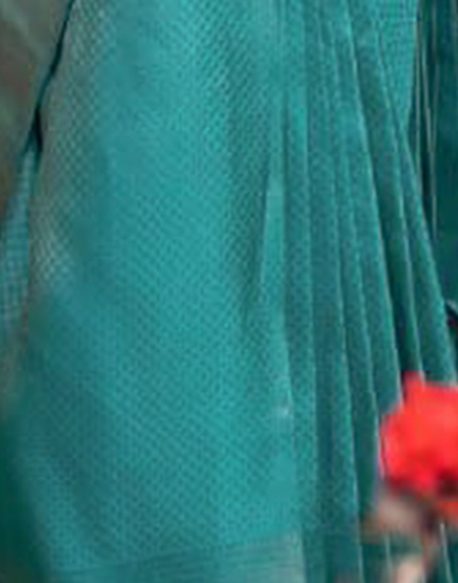 Sky Blue Silk Plain Saree