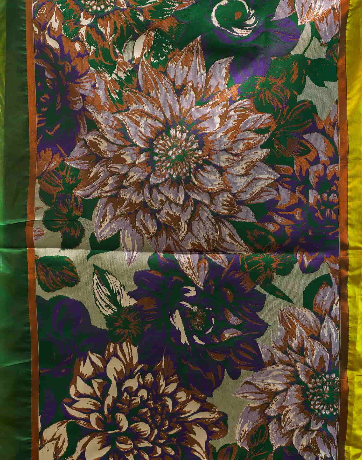 Green Banarasi Silk Woven Saree