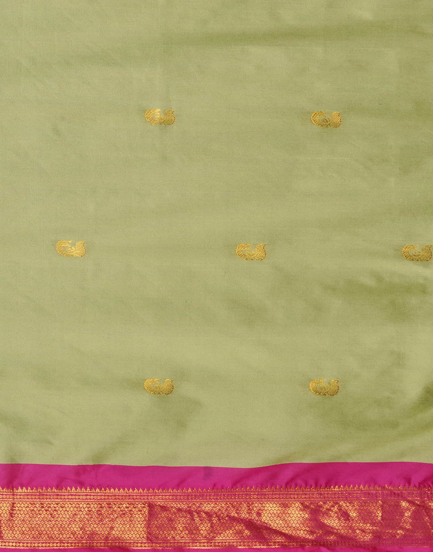 Green Kanjivaram Silk Woven Saree