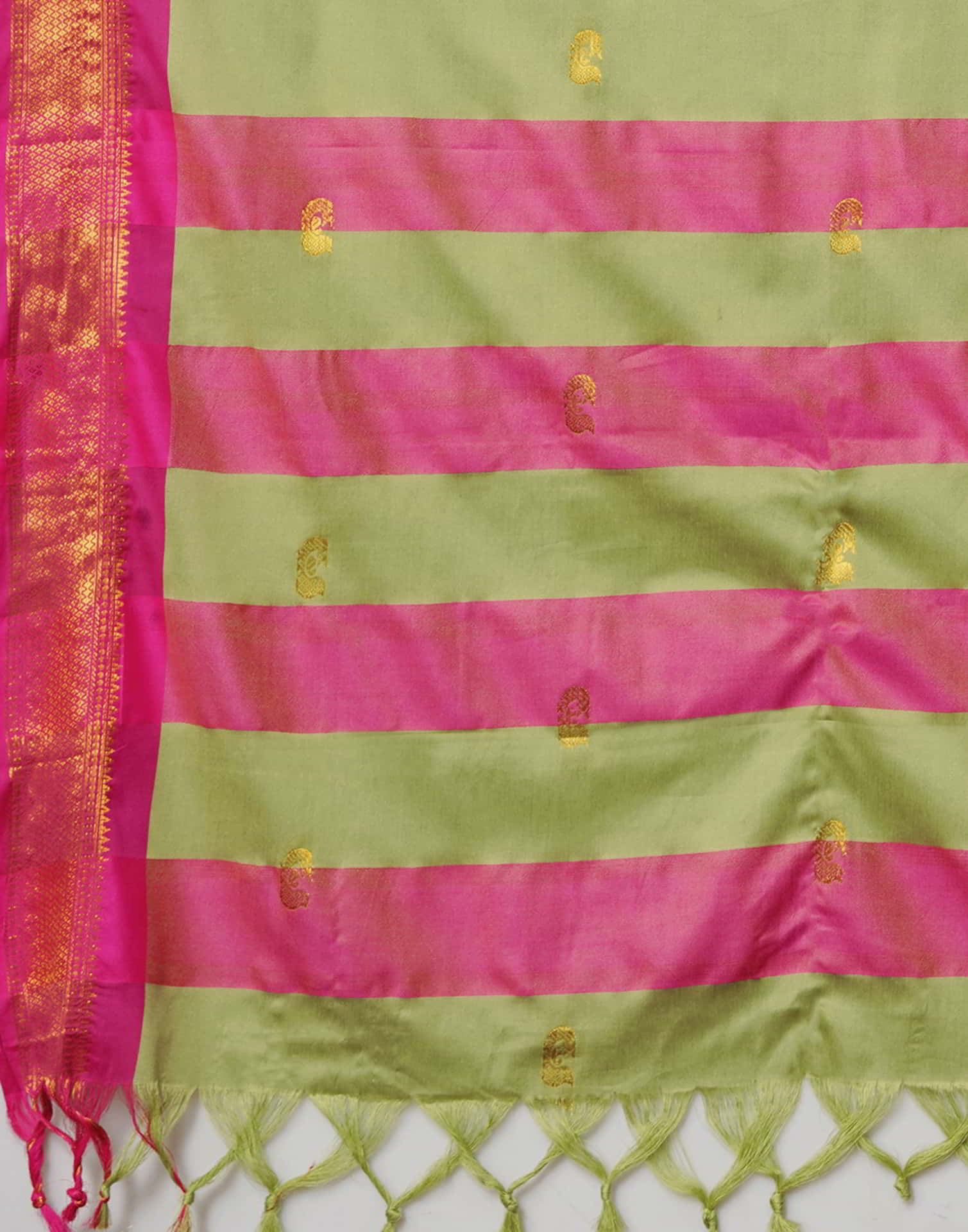 Green Kanjivaram Silk Woven Saree