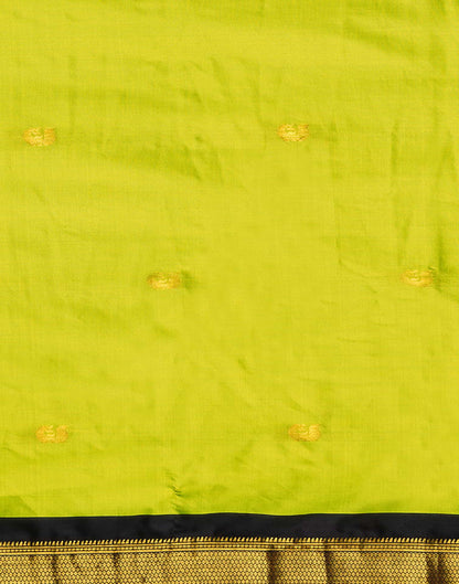 Green Kanjivaram Silk Woven Saree