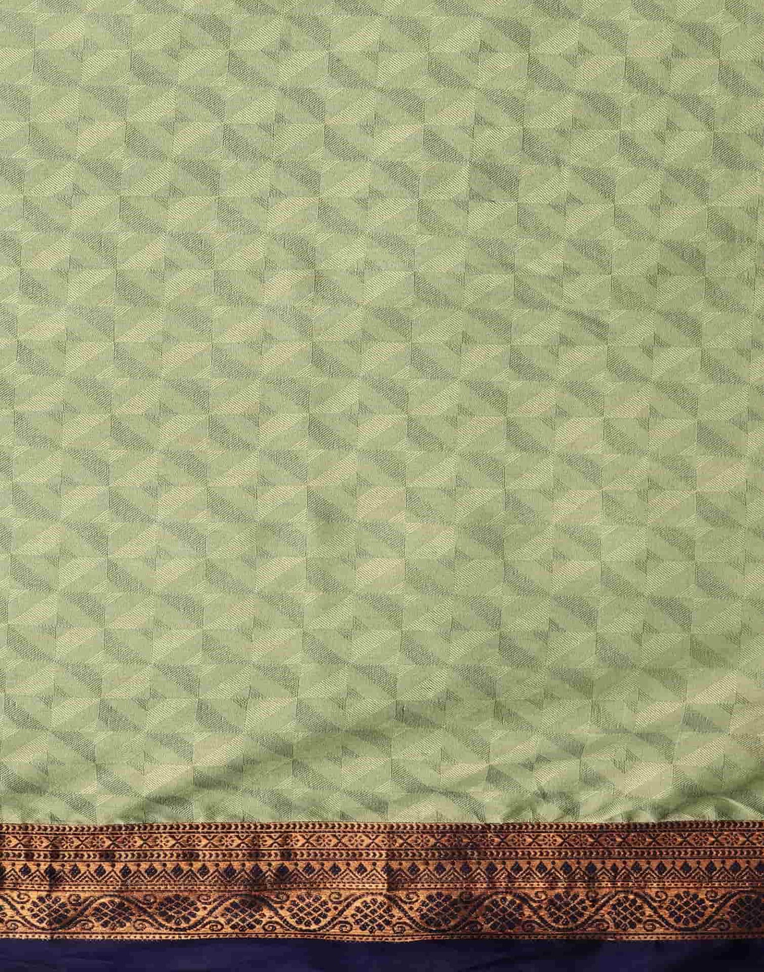 Green Kanjivaram Silk Woven Saree