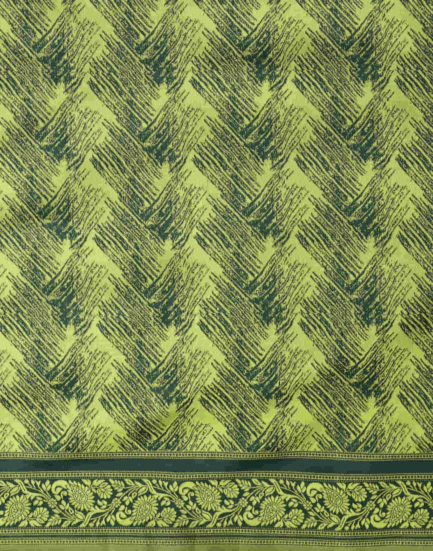 Light Green Silk Woven Banarasi Saree