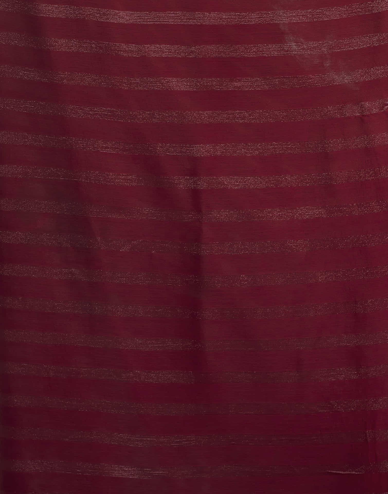 Maroon Chiffon Zari Plain Saree