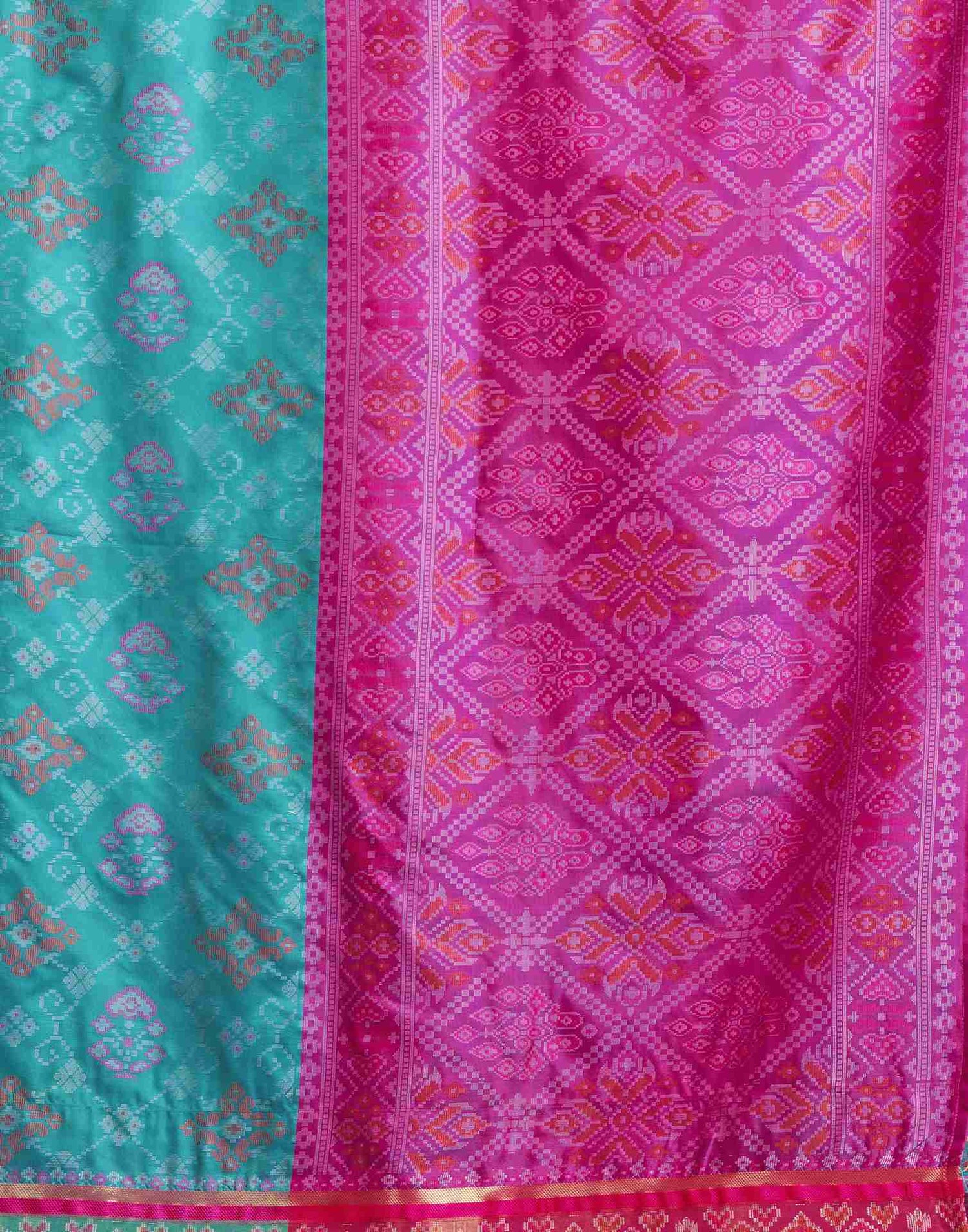 Blue Silk Woven Banarasi Saree