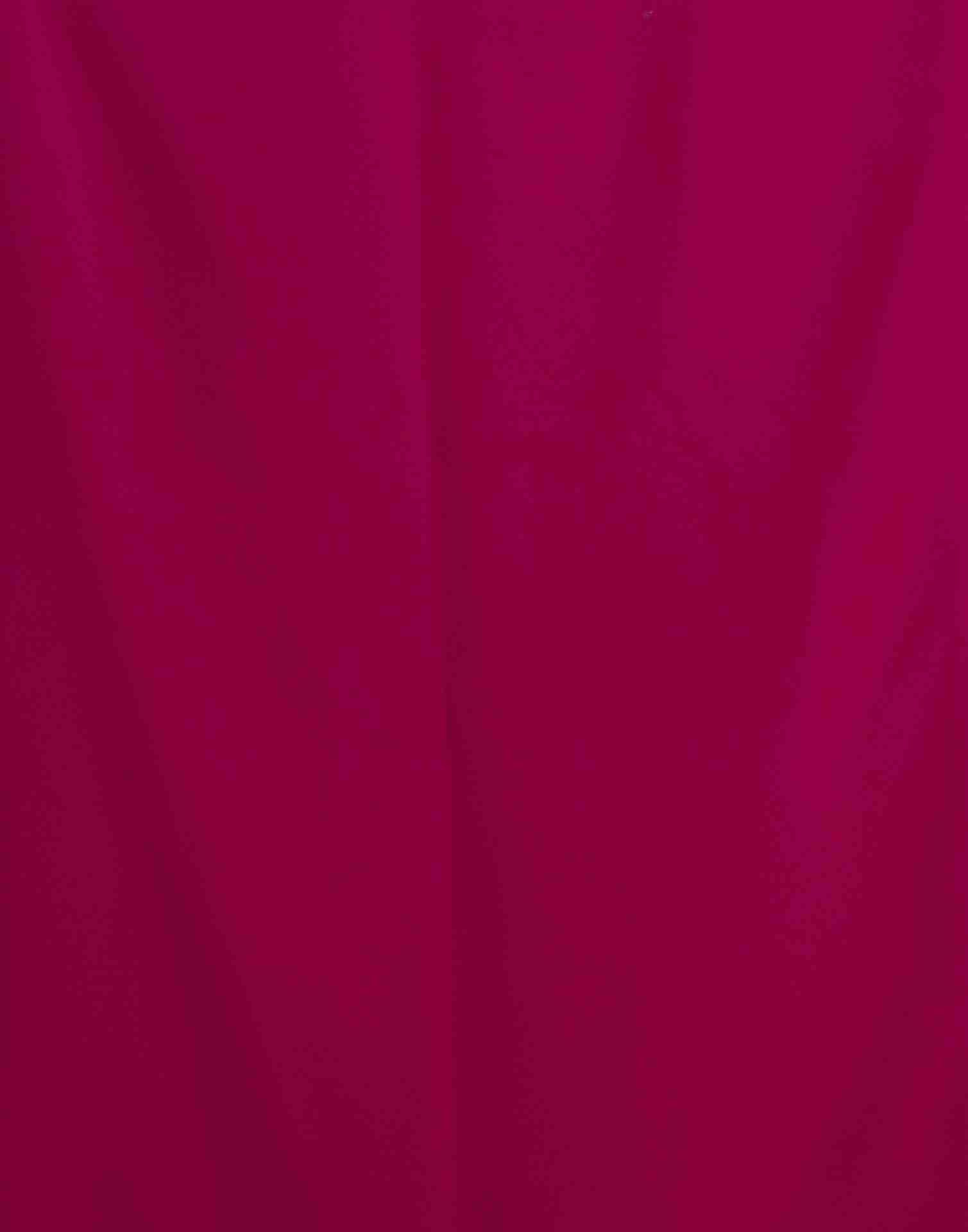 Dark Pink Georgette Plain Saree