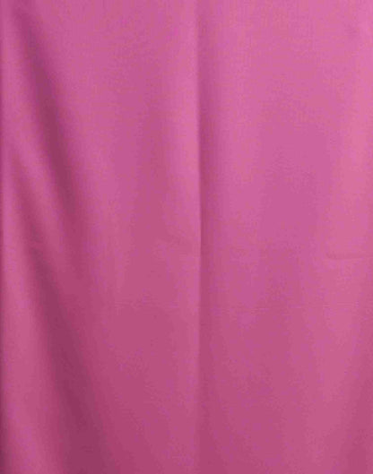 Dusty Pink Georgette Plain Saree