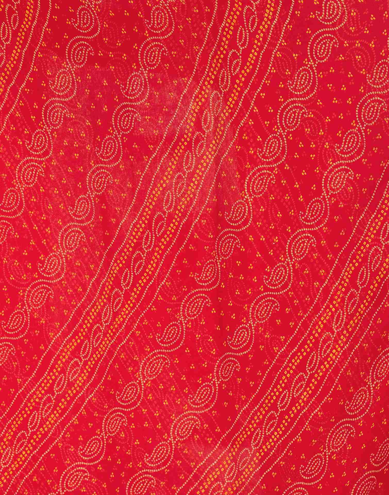 Red Georgette Embroidery Printed Saree