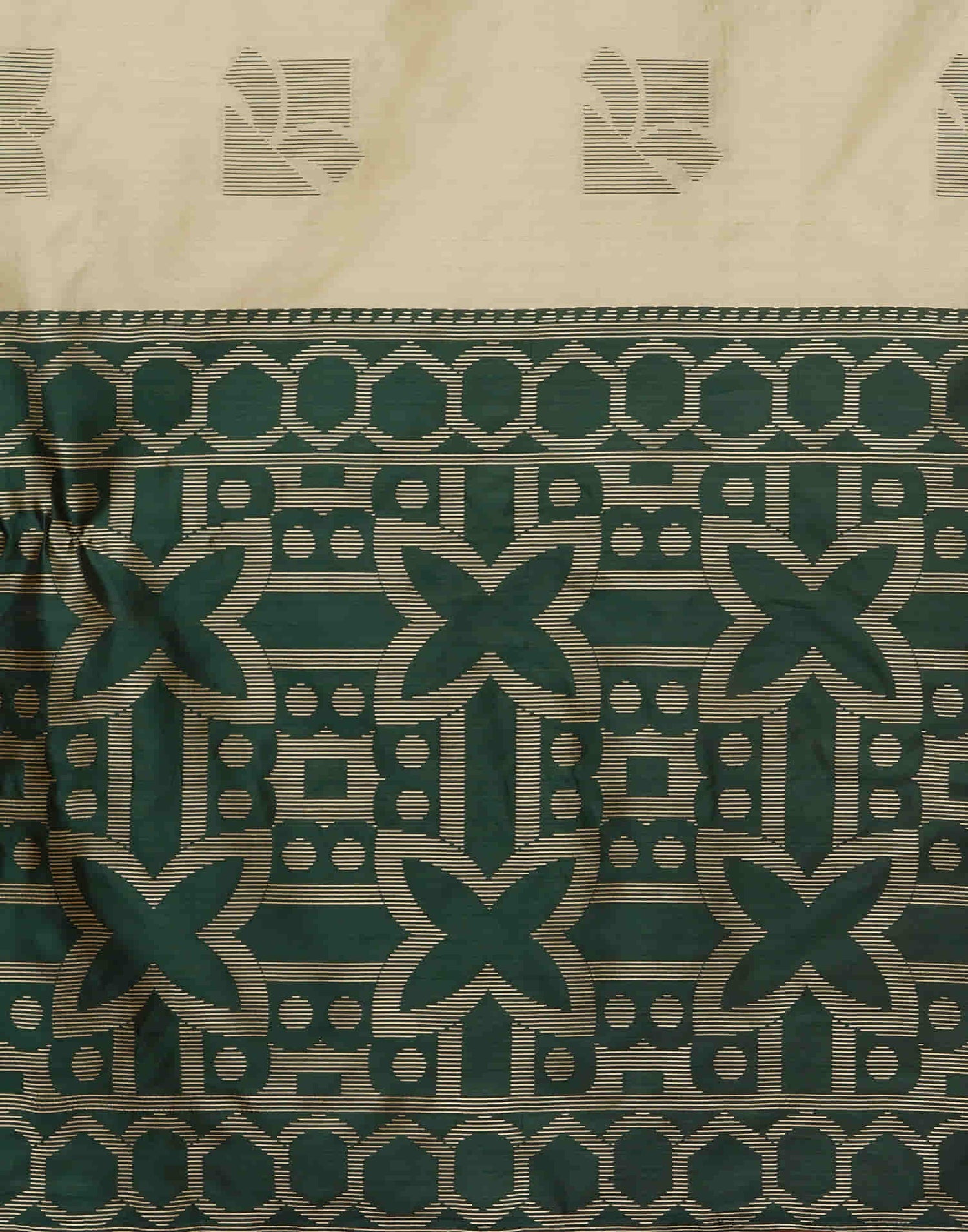 Khakhi Silk Woven Banarasi Saree