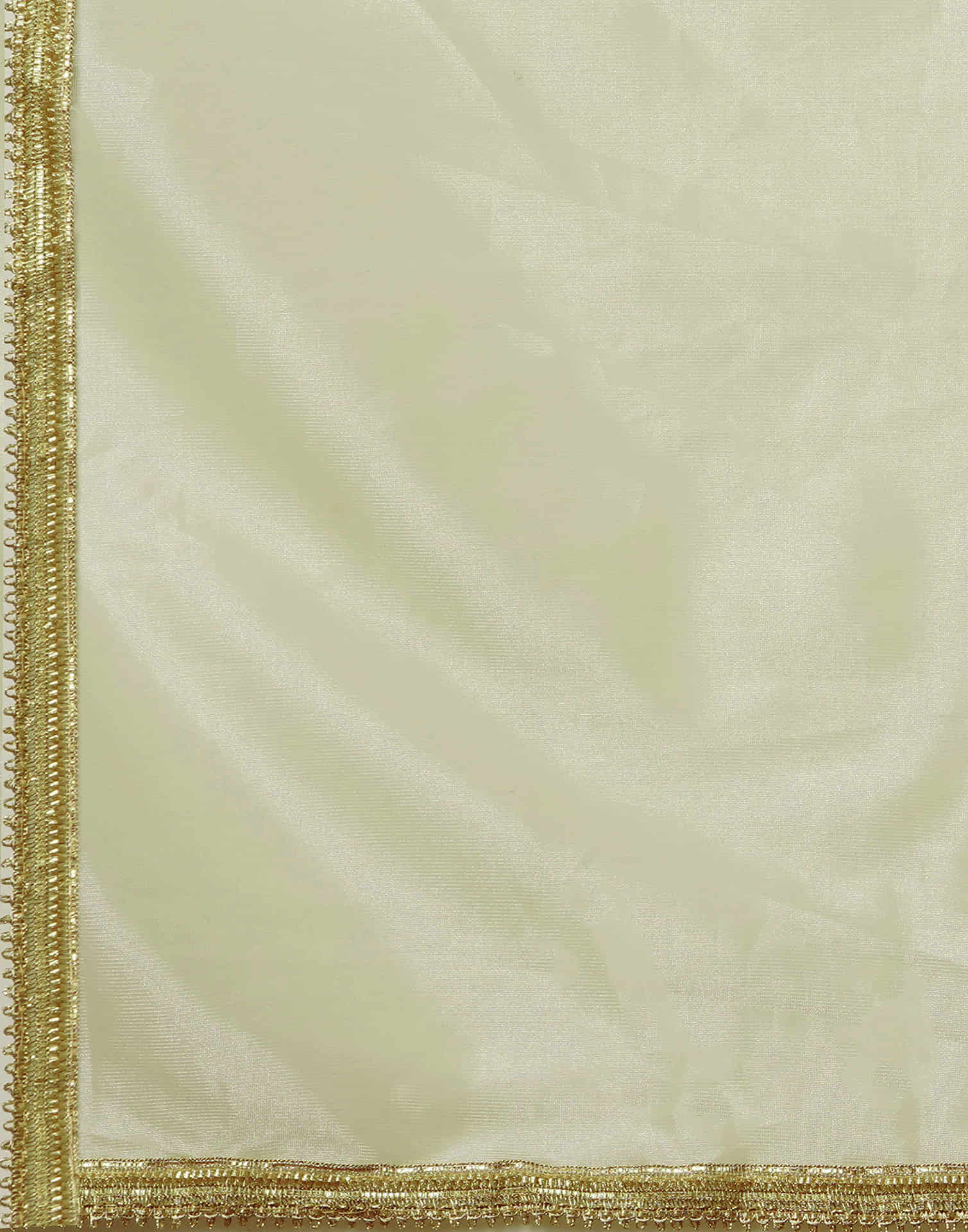 Light Pista Green Net Plain Saree