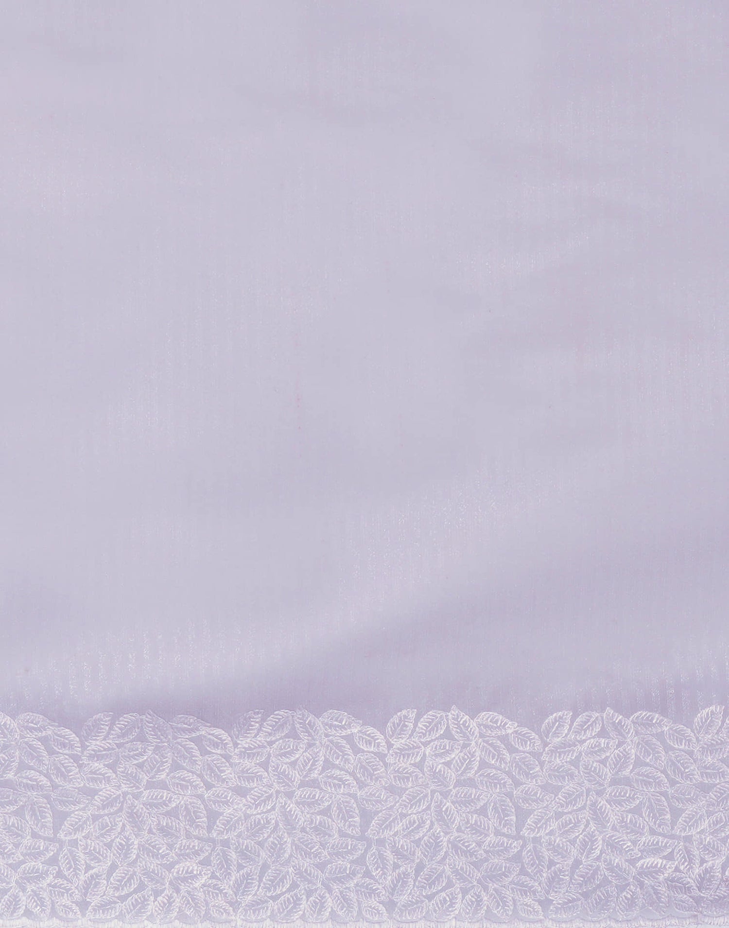 Light Lavender Embroidery Net Saree