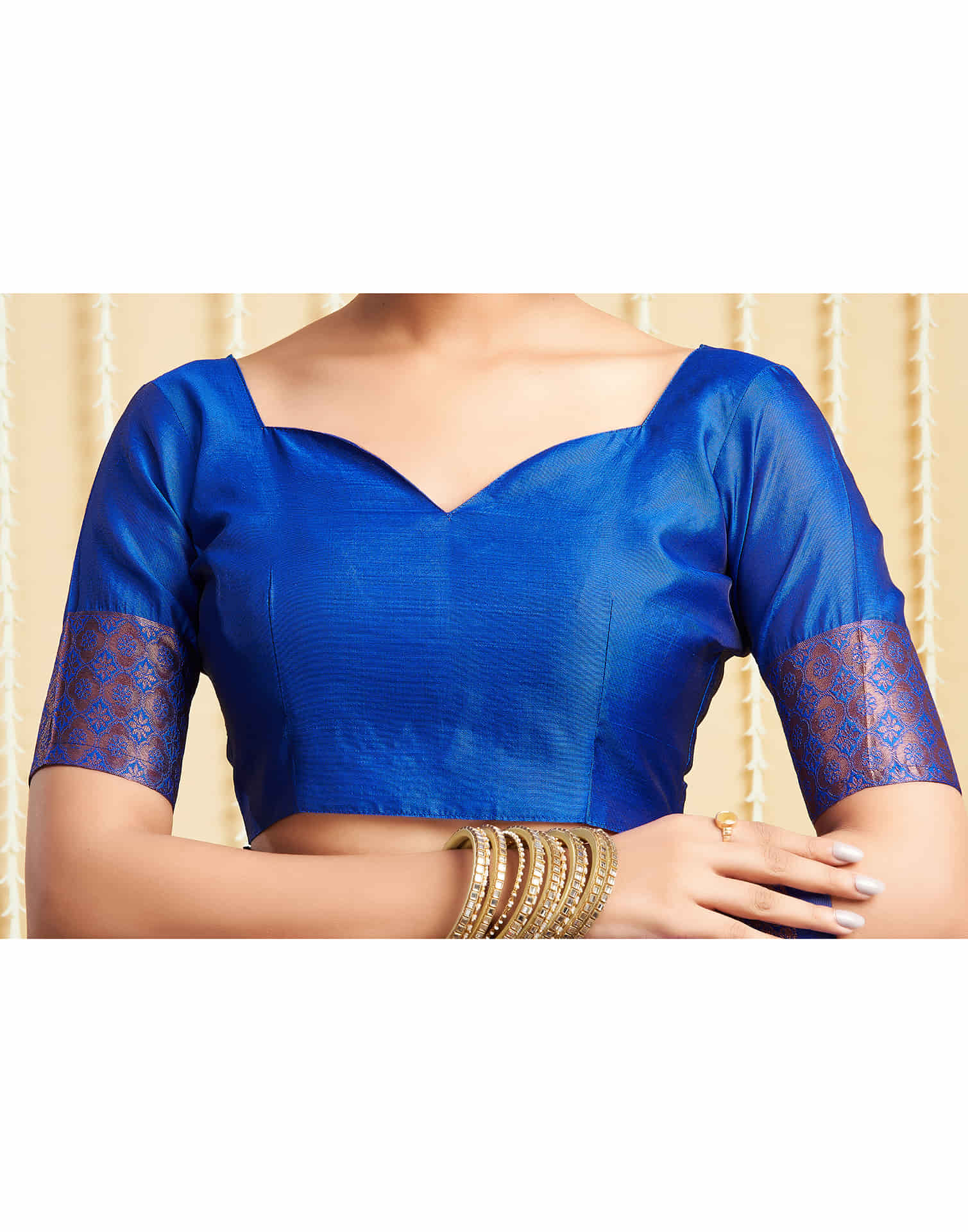 Blue Silk Woven Kanjivaram Saree