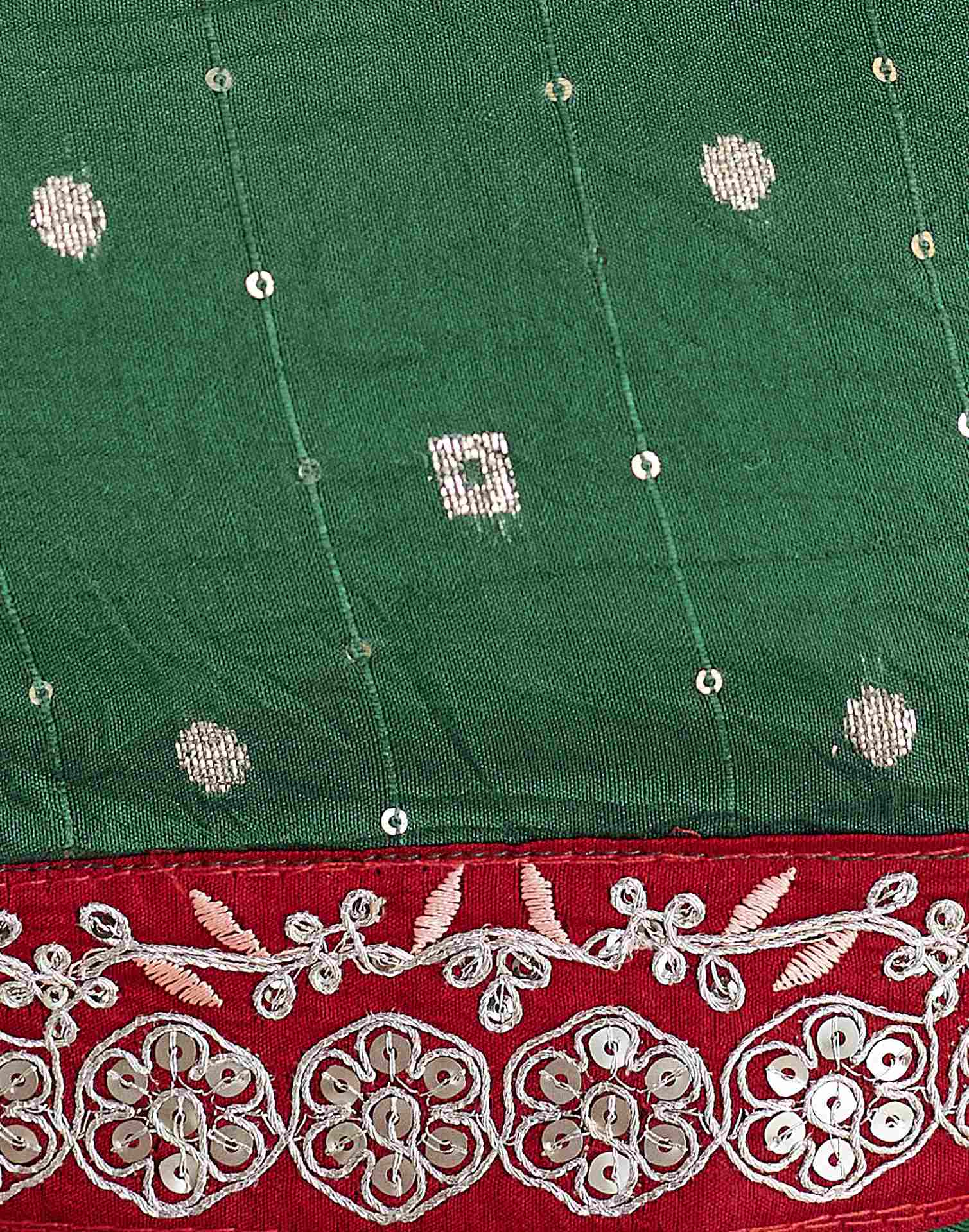 Dark Pink Bandhani Printed Georgette Saree