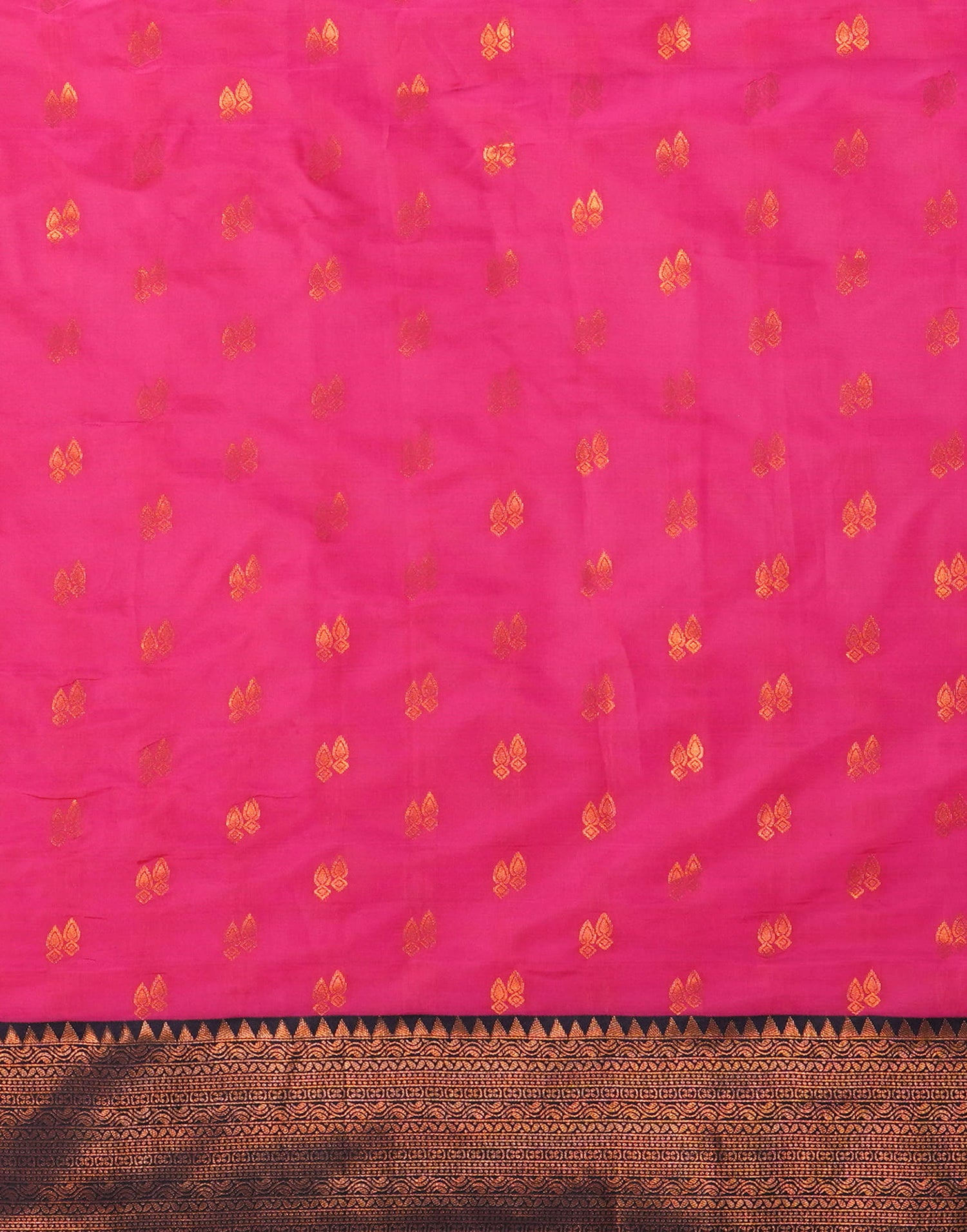 Pink Silk Woven Kanjivaram Saree