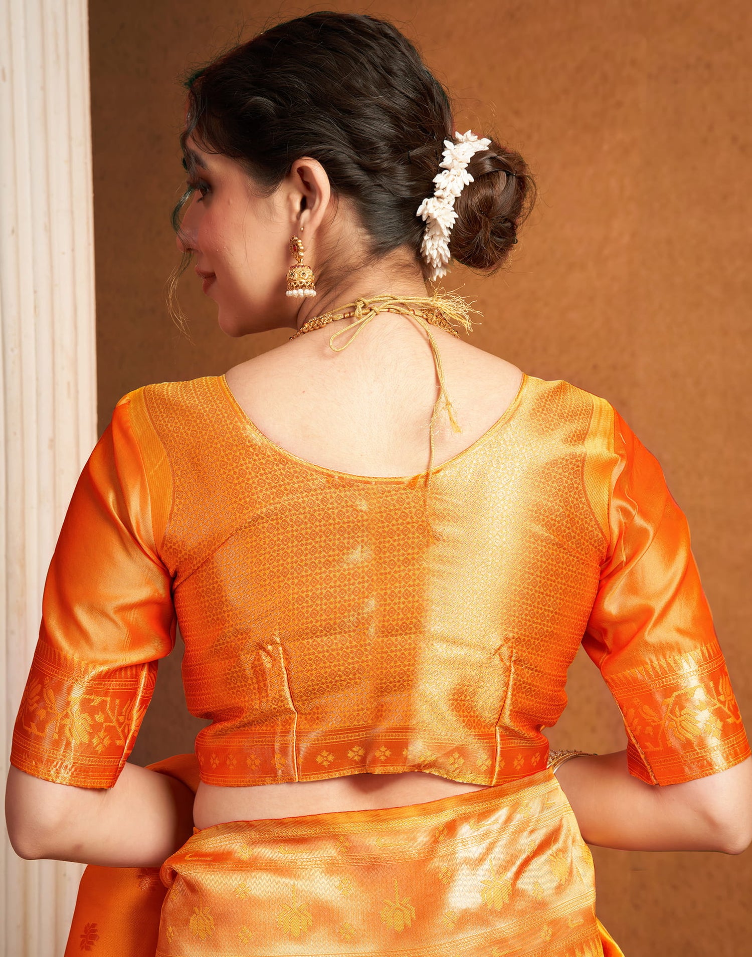 Yellow Silk Woven Paithani Saree