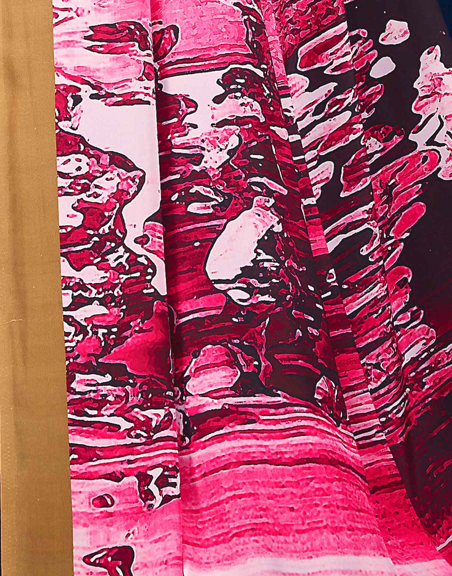 Multicoloured Polyester  Printed Printed Saree