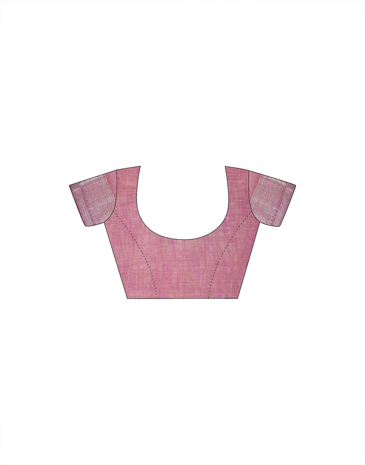 Pink Tissue Silk Woven Saree