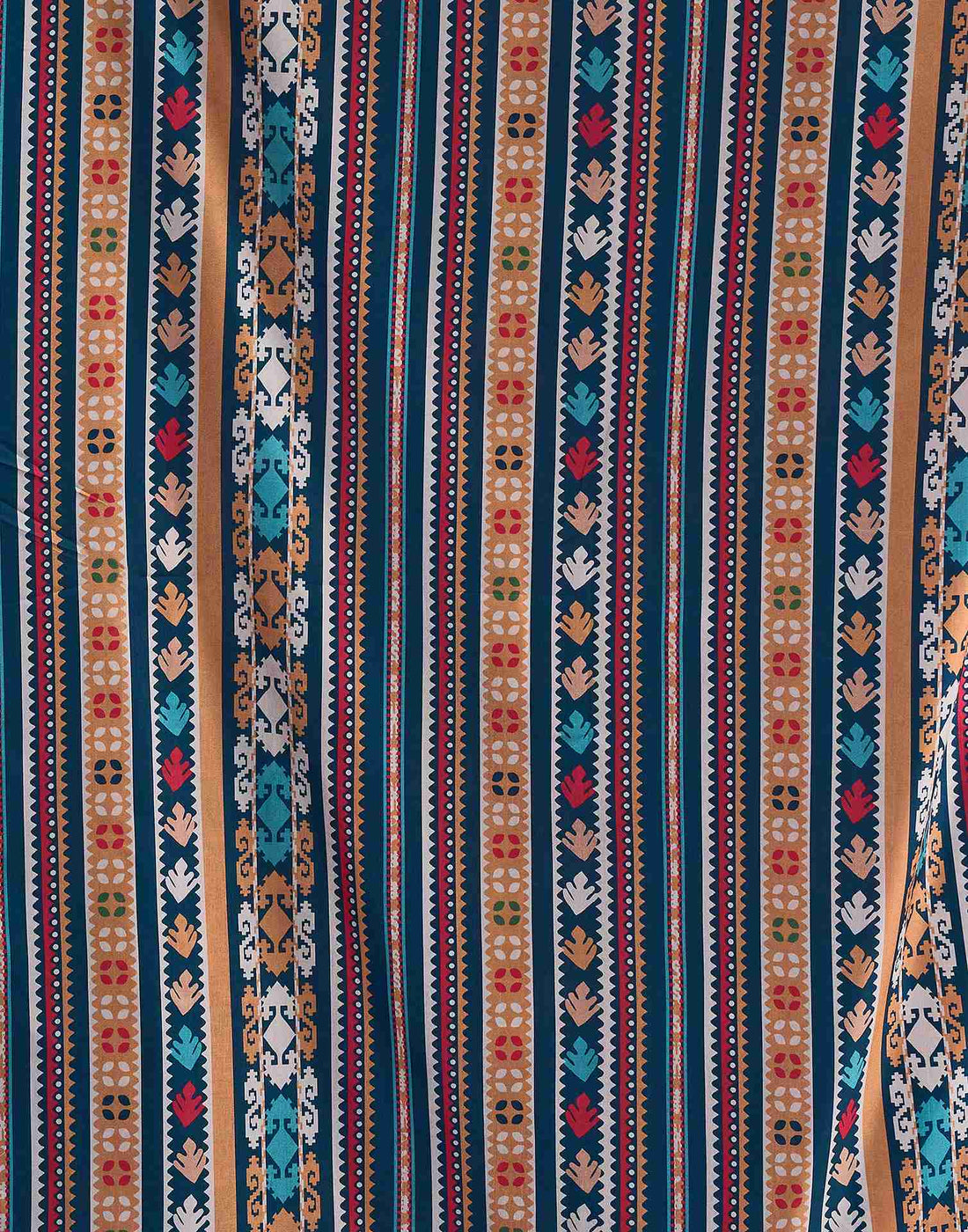 Multicoloured Tussar Silk Printed Saree