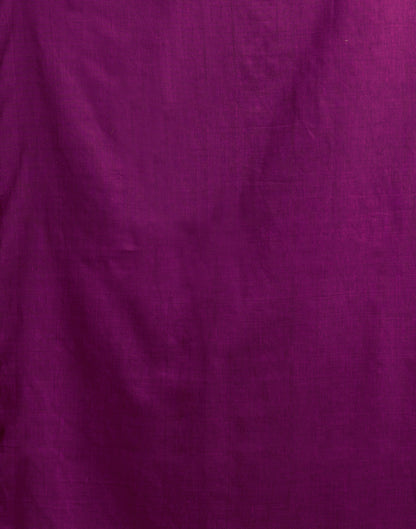 Green Linen Top Dyed Solid Saree