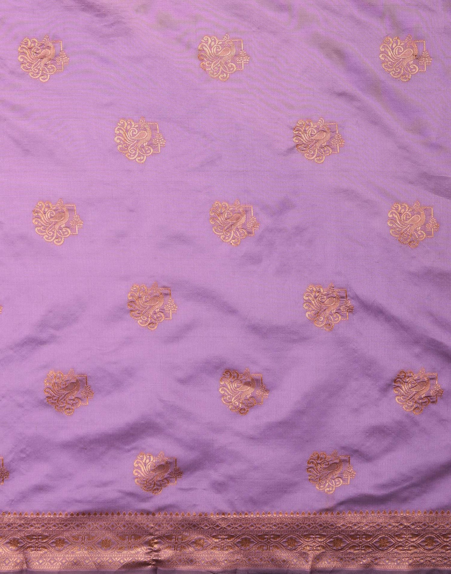 Light Purple Silk Woven Saree