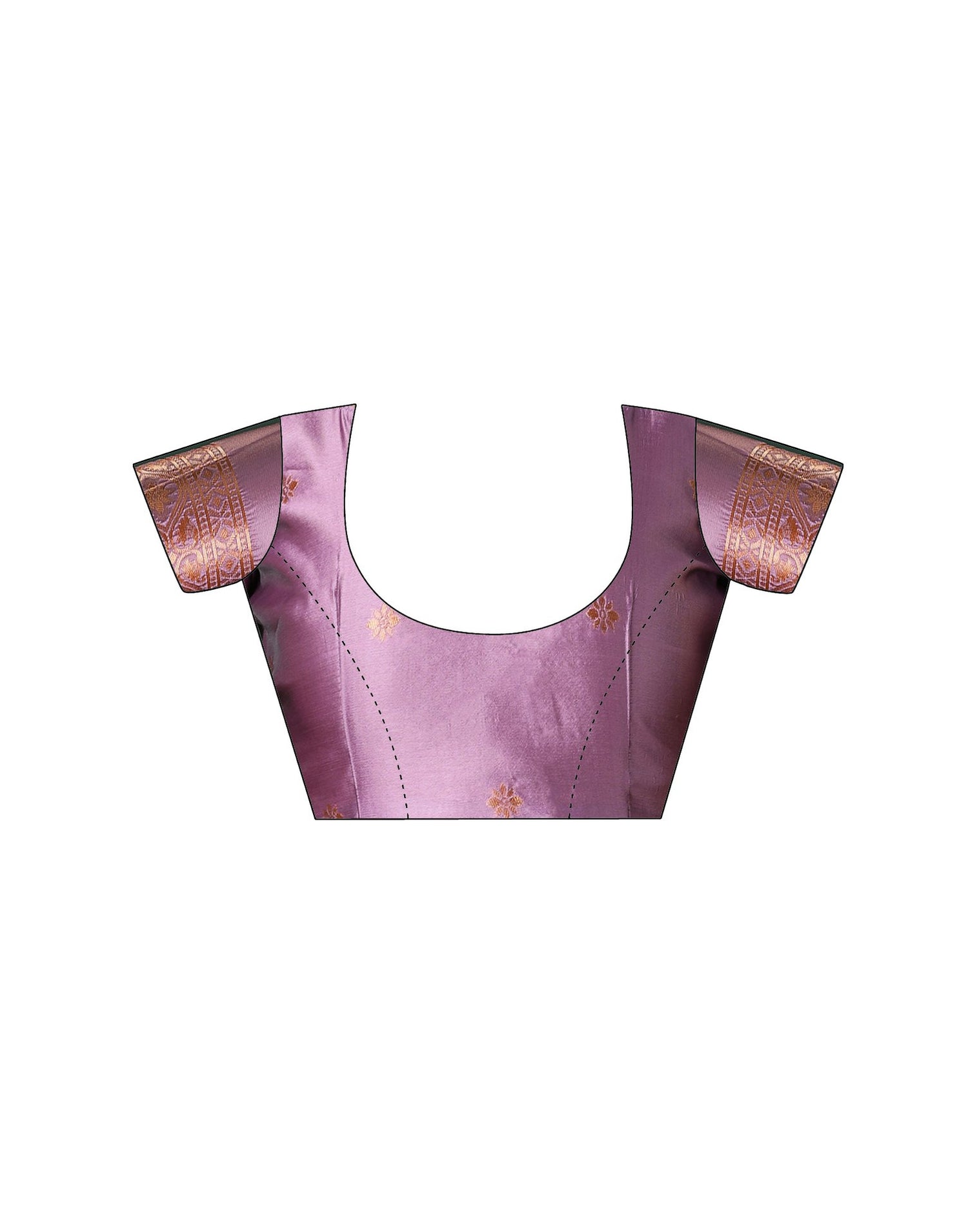 Light Purple Silk Woven Saree