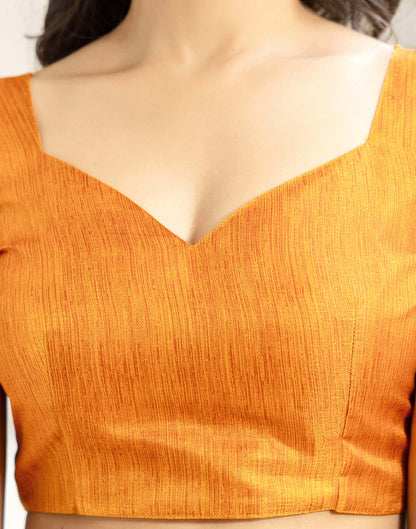 Turmeric Yellow Cotton Blend Bandhani Printed Saree