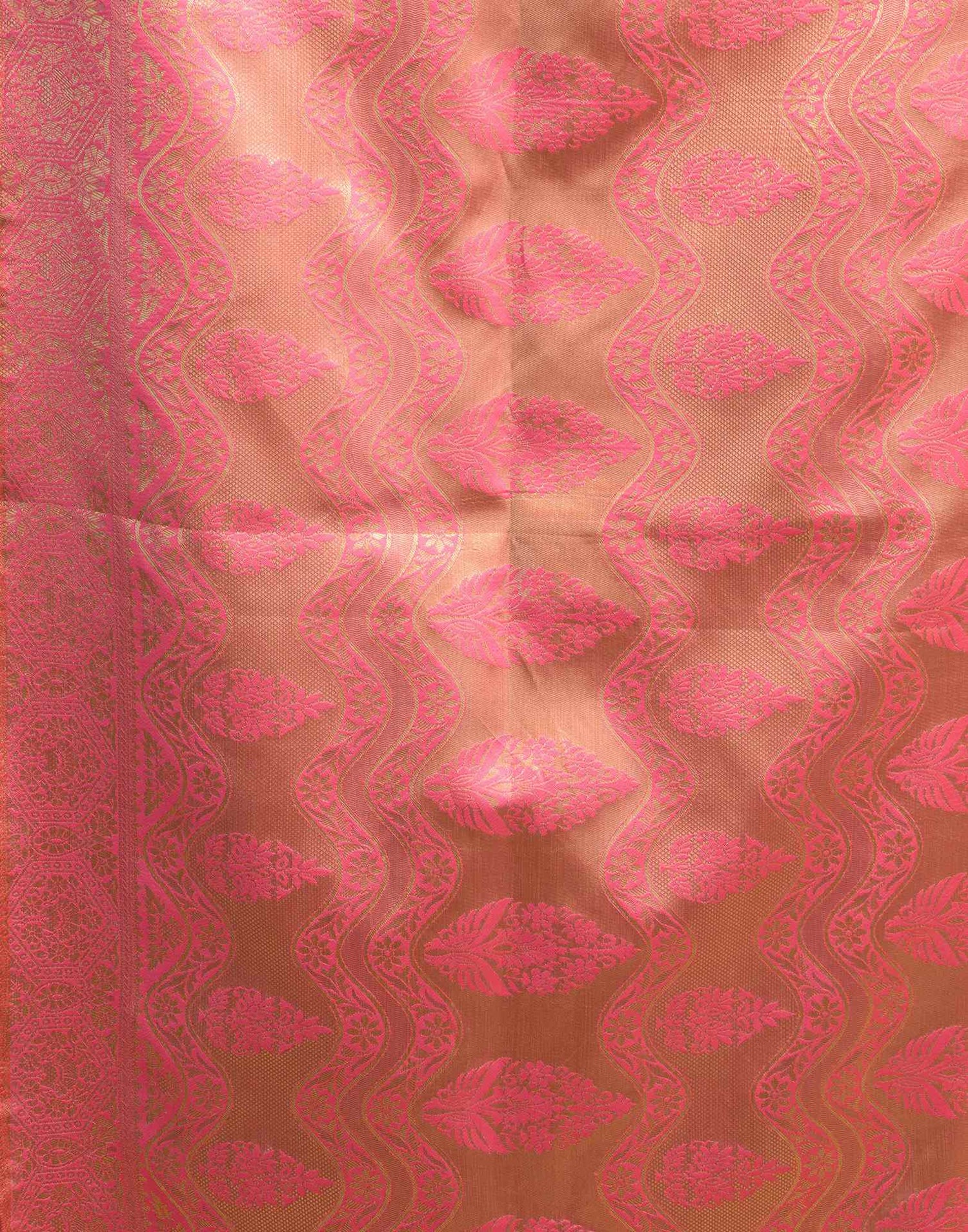 Dark Green Silk Woven Banarasi Saree