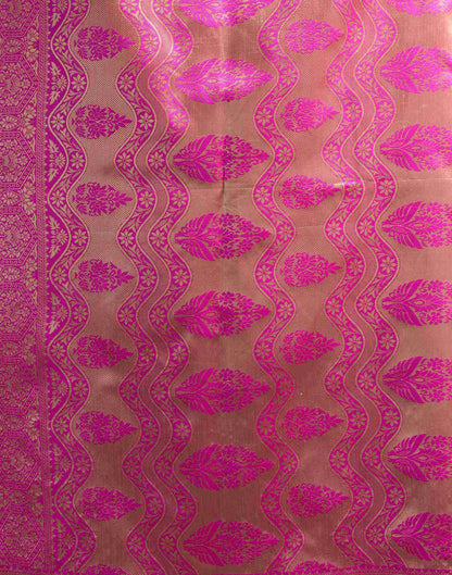 Dark Green Silk Woven Banarasi Saree