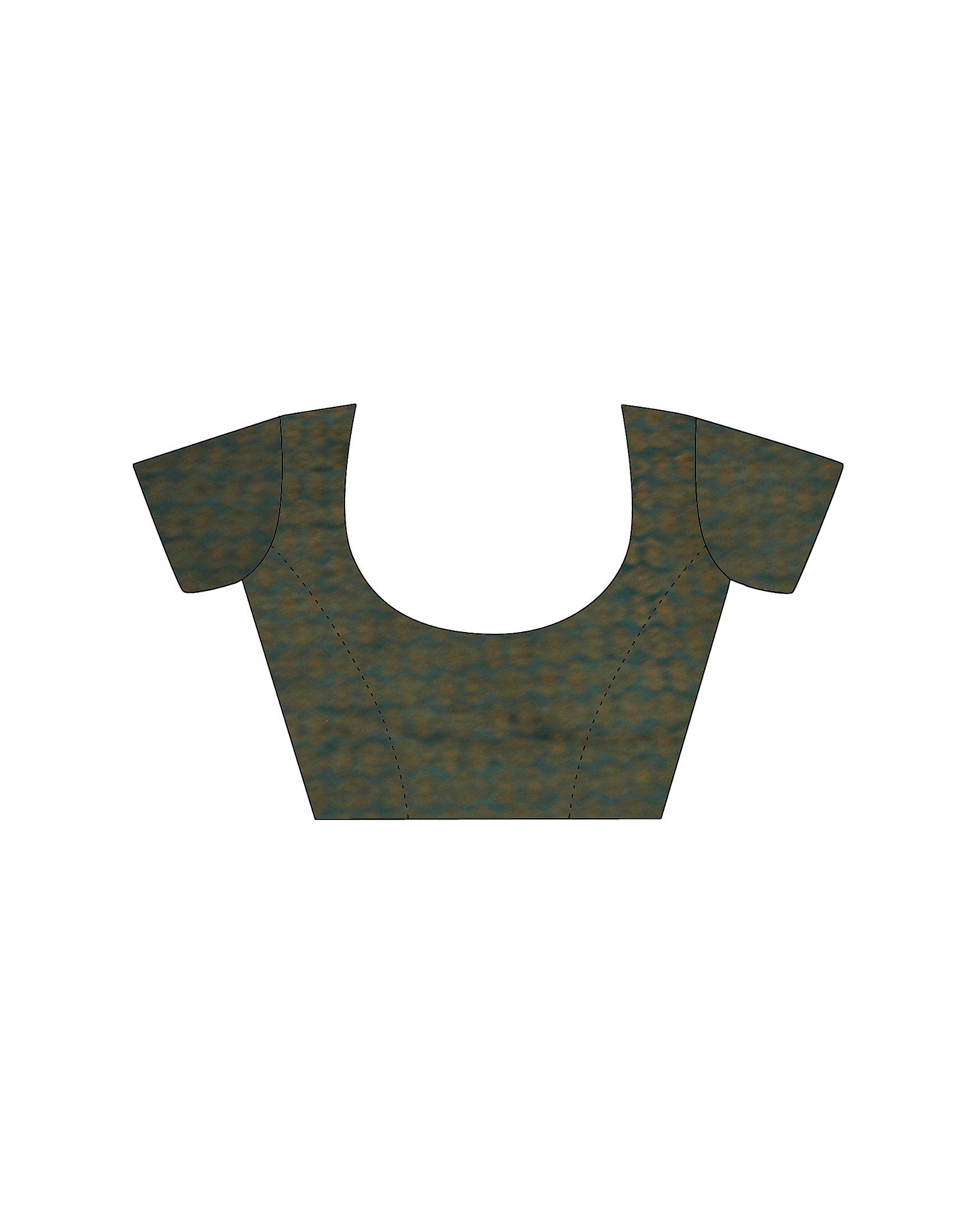 Dark Green Silk Woven Kanjivaram Saree