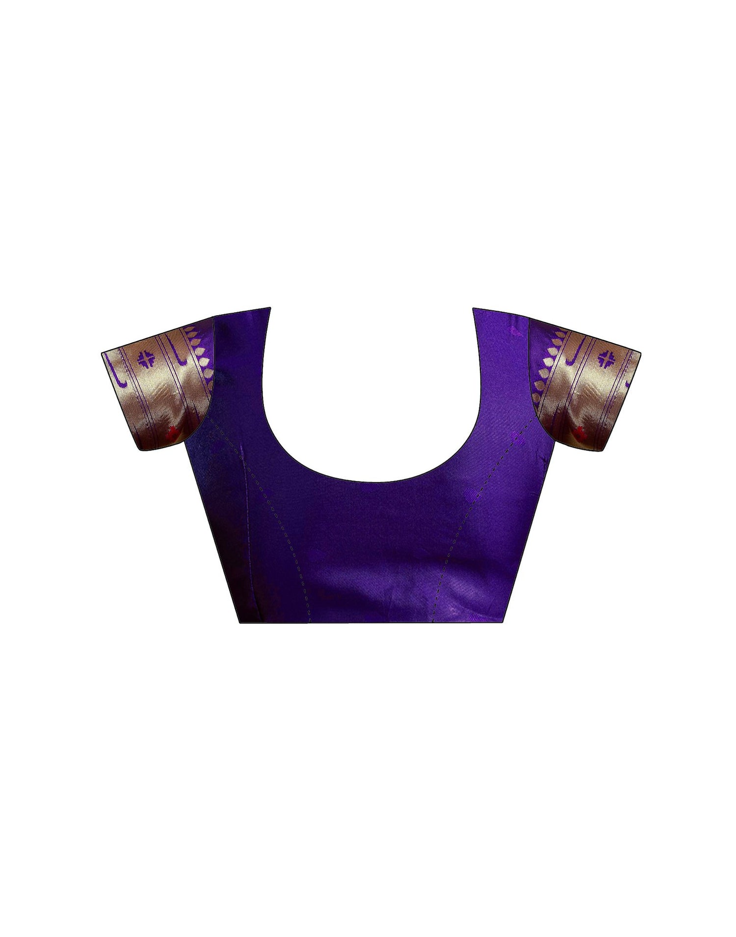 Royal Blue Silk Woven Paithani Saree