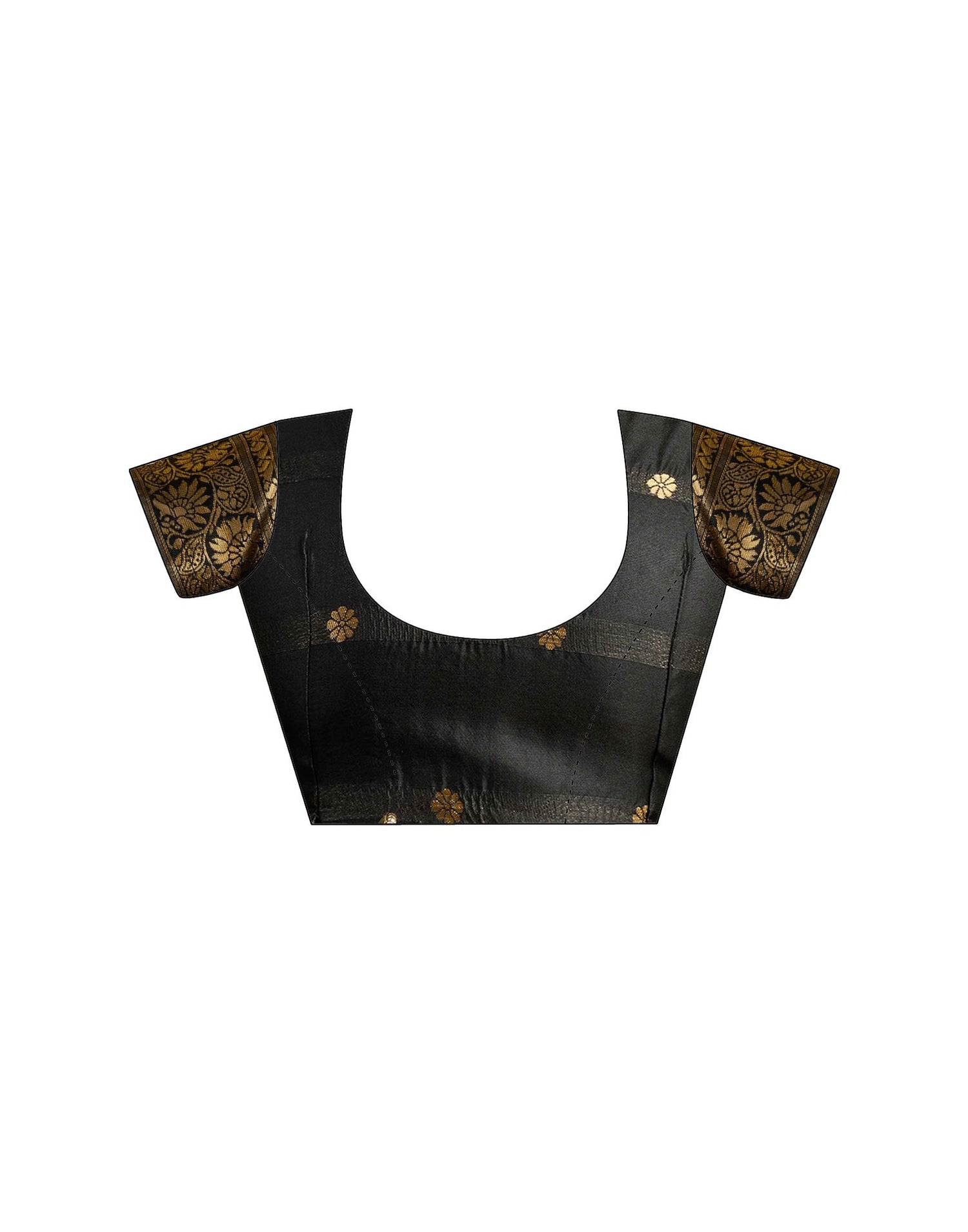 Black Silk Woven Banarasi Saree