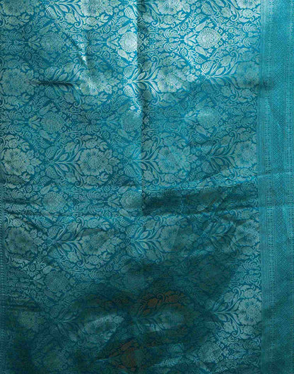 Green Silk Woven Kanjivaram Saree