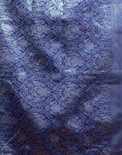 Grey Silk Woven Kanjivaram Saree