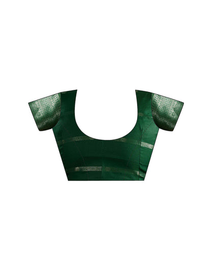 Green Silk Woven Kanjivaram Saree