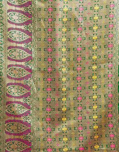 Pink Silk Woven Patola Saree