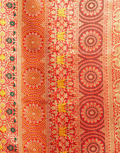 Green Silk Woven Patola Saree