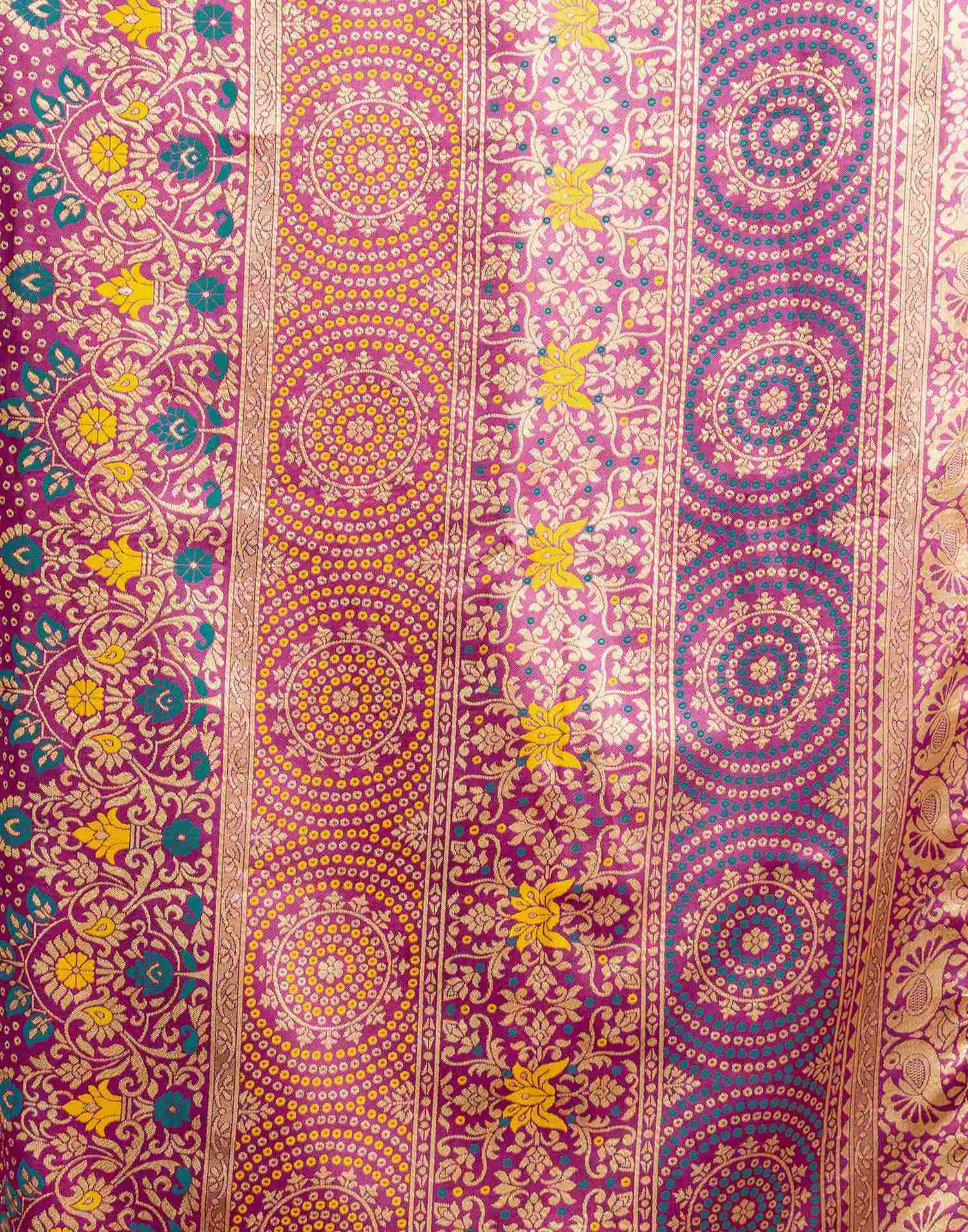 Green Silk Woven Patola Saree