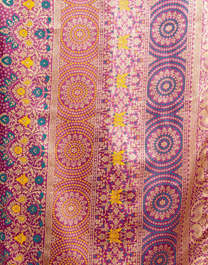 Green Silk Woven Patola Saree