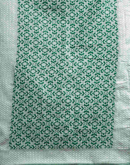 Green Silk Woven Saree