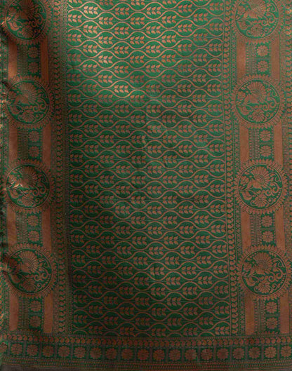 Bright Pink Silk Woven Saree