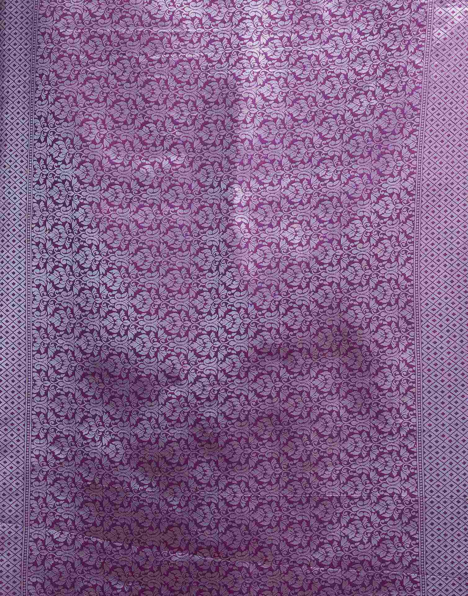 Light Purple Silk Woven Saree