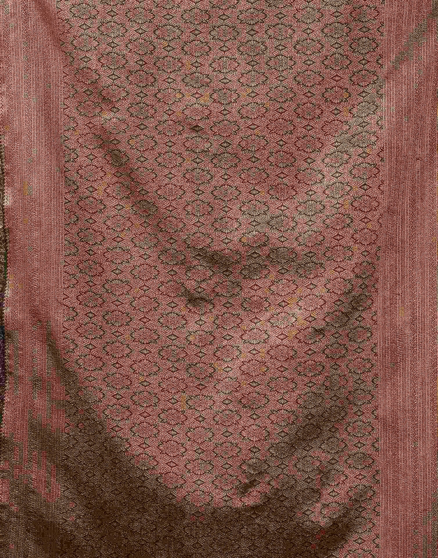 Black Silk Woven Saree